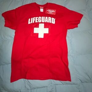 Lifeguard Red Short Sleeve Tee